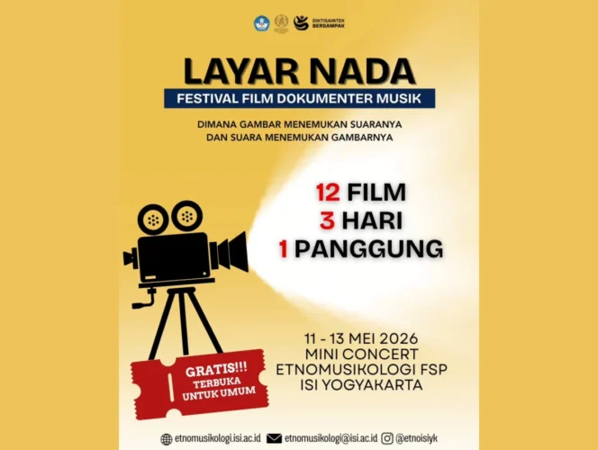 
					Layar Nada Mengangkat Narasi Budaya Melalui Dokumenter Musik di ISI Yogyakarta