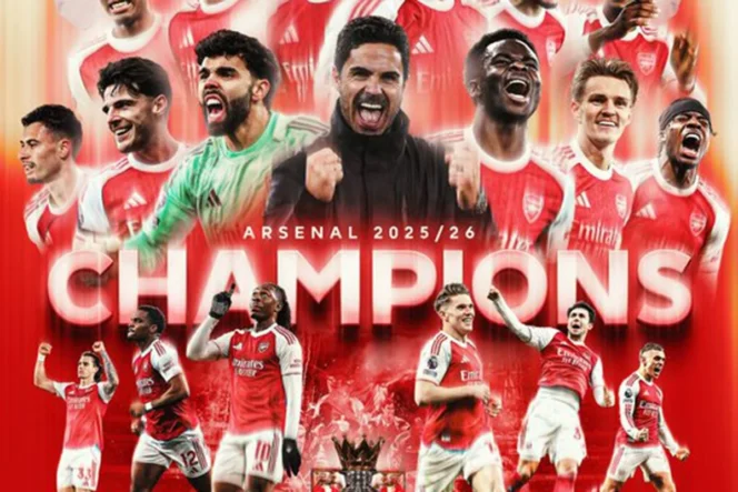 
					Arsenal Resmi Umumkan Rencana Parade Juara Liga Inggris Musim 2025/2026 di Islington pada 31 Mei