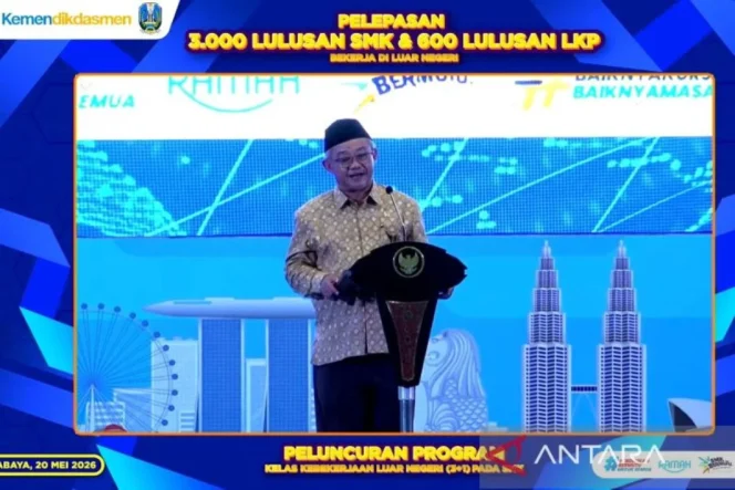 
					Kemendikdasmen Perluas Program Sertifikasi Bahasa Asing untuk Tingkatkan Daya Saing Global Lulusan SMK Tahun 2026