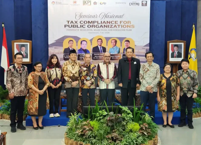 
					Menyingkap Kompleksitas Kepatuhan Pajak Sektor Organisasi Nonprofit dalam Seminar Nasional FBE UAJY dan IAI DIY