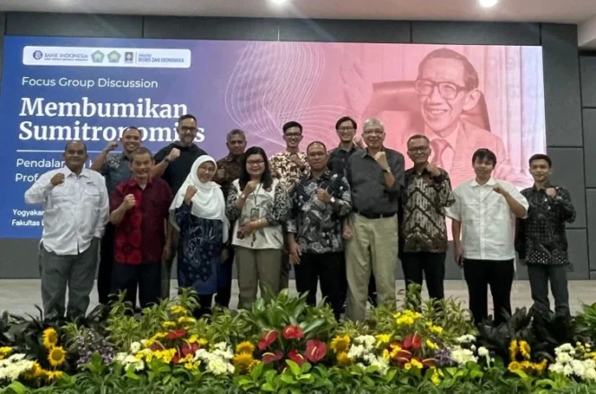 
					Reaktualisasi Sumitronomics Menjawab Tantangan Ekonomi Nasional Melalui Sinergi Akademisi dan Praktisi di Yogyakarta