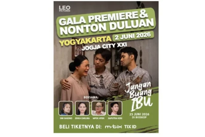 
					Yogyakarta Menjadi Salah Satu Kota Strategis dalam Rangkaian Roadshow Gala Premiere Film Jangan Buang Ibu di 20 Kota Indonesia