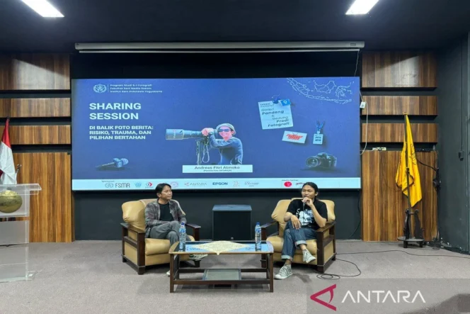 
					ANTARA Sharing Session di ISI Yogyakarta Membedah Realitas di Balik Foto Berita dan Ketangguhan Mental Jurnalis