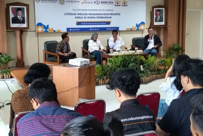 
					Edukasi Literasi Keuangan dan Prospek Karier Perbankan di Era Digital bagi Generasi Muda Yogyakarta