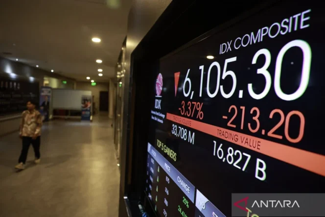 
					IHSG turun 4 persen, pasar cermati tata kelola dan kredibilitas kebijakan pemerintah