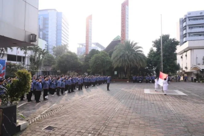 
					Implementasi Nilai Luhur Pancasila dalam Pelayanan Publik Menjadi Fokus Utama Upacara Hari Lahir Pancasila Kementerian ATR/BPN
