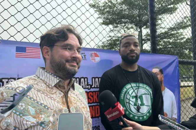 
					Kedubes AS perkuat hubungan diplomatik dan sosial dengan Indonesia melalui diplomasi olahraga basket