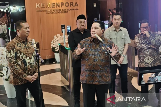 
					Menpora pastikan sepak bola Indonesia absen di Asian Games 2026