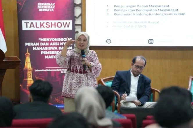 
					Pemerintah Dorong Perguruan Tinggi Perkuat KKN Tematik untuk Percepatan Pengentasan Kemiskinan Berkelanjutan