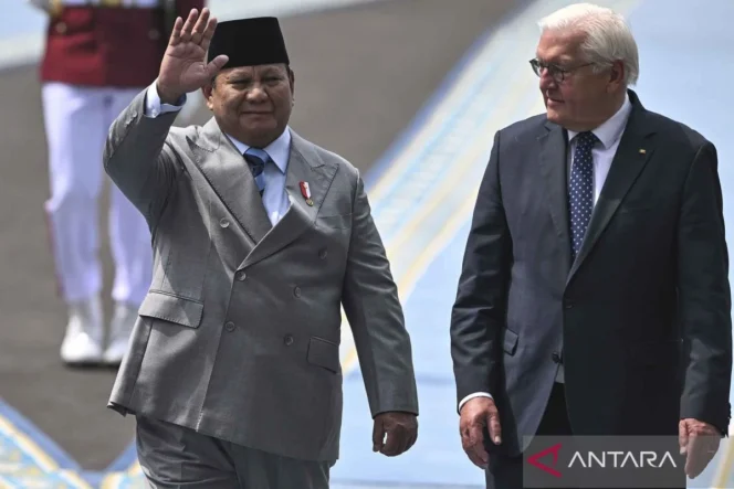
					Prabowo: Kunjungan Presiden Jerman penting di tengah dinamika global sebagai penguat kemitraan strategis di tengah ketidakpastian dunia