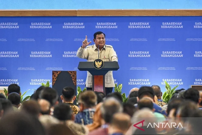 
					Prabowo Subianto Menekankan Kedewasaan Demokrasi dan Kedaulatan Rakyat dalam Pidato di Hadapan Sivitas Akademika
