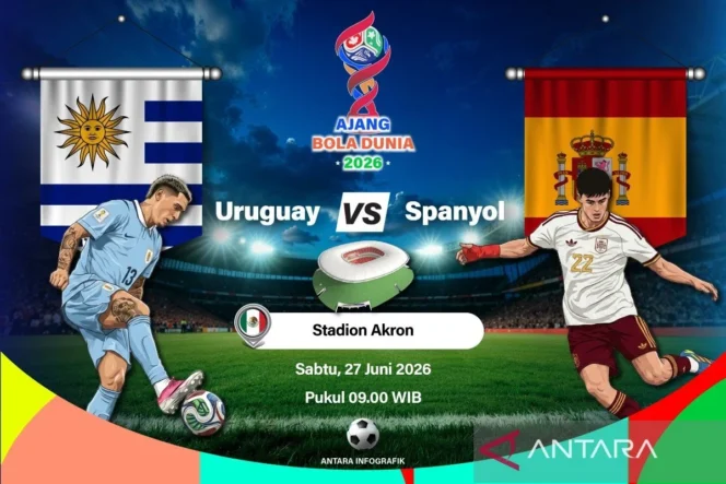 
					Pratinjau Uruguay vs Spanyol: Laga Hidup Mati La Celeste di Piala Dunia 2026