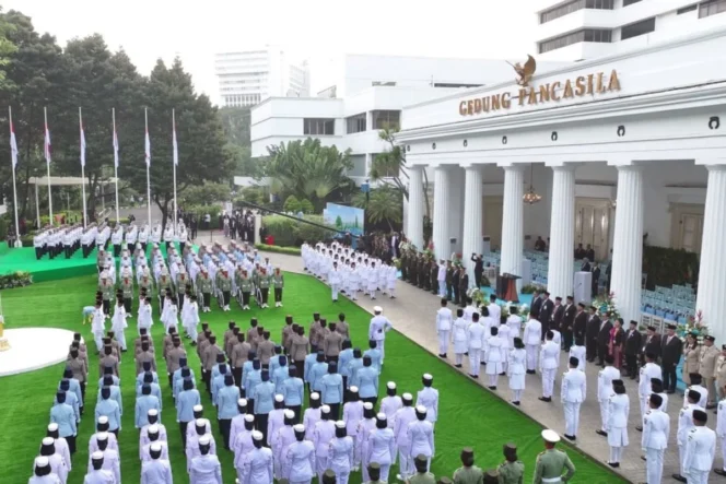 
					Presiden Prabowo Subianto Menegaskan Pancasila Sebagai Konsensus Agung Pemersatu Bangsa dalam Peringatan Hari Lahir Pancasila 2026