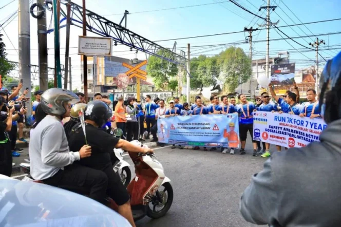 
					PT KAI Tingkatkan Budaya Keselamatan di Lingkungan Perkeretaapian Melalui Kolaborasi Komunitas Rail Runners di Yogyakarta