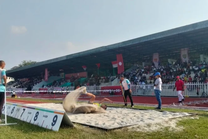 
					Rekor Lompat Tinggi Pecah di Hari Kedua Kejuaraan Nasional Atletik dan Indonesia Open Championship 2026