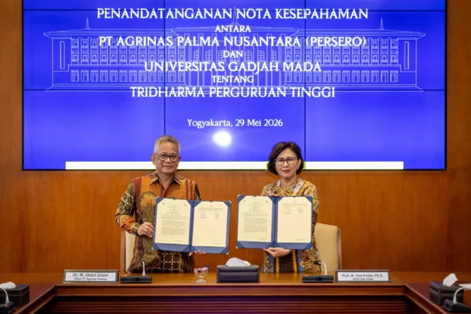 
					Sinergi Strategis UGM dan PT Agrinas Palma Nusantara Dorong Transformasi Pertanian Berkelanjutan dan Ketahanan Pangan Nasional