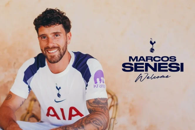 
					Tottenham resmi daratkan Marcos Senesi untuk memperkuat lini pertahanan di musim 2026/2027