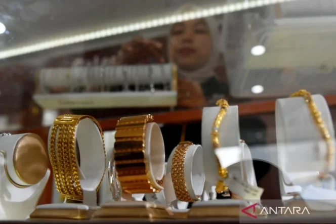 
					Daftar lengkap harga emas tiga jenama di Pegadaian pada Jumat 24 Juli 2026