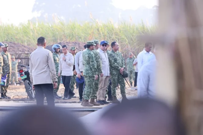 
					Dampingi Presiden Prabowo Panen Raya di Malang, Menteri Nusron Wahid Tegaskan Kepastian Hukum Tanah sebagai Fondasi Utama Ketahanan Pangan Nasional