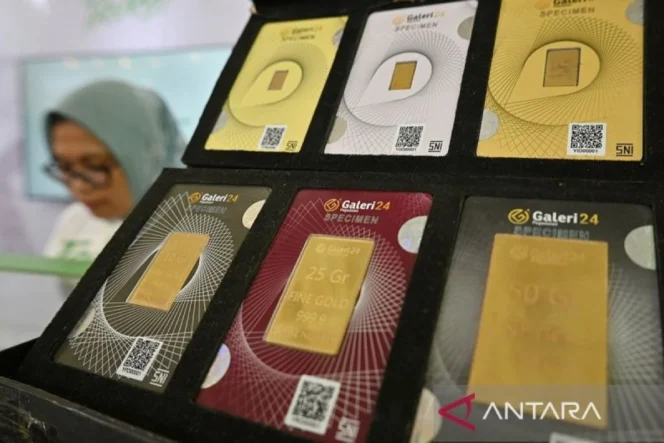 
					Harga Tiga Jenama Emas di Pegadaian Kompak Naik pada Perdagangan Sabtu 18 Juli 2026