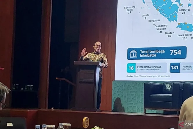 
					Kementerian UMKM Sebut Inkubator Jadi Kunci Tekan Risiko Kegagalan Usaha di Tahap Awal