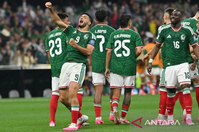 
					Meksiko Melaju ke Babak 16 Besar Piala Dunia 2026 Usai Taklukkan Ekuador 2-0 di Stadion Azteca