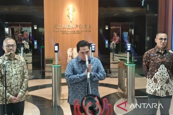 
					Menpora Erick Thohir Sebut Keresahan Presiden Prabowo Soal Piala Dunia Sebagai Dorongan Strategis bagi Prestasi Olahraga Nasional