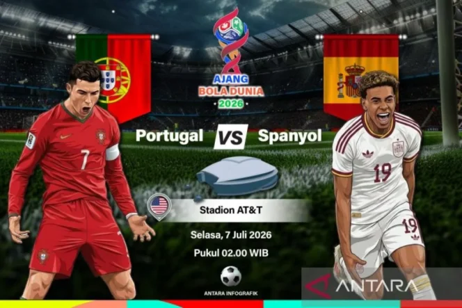 
					Portugal vs Spanyol: Tarian terakhir Ronaldo di Derbi Iberia
