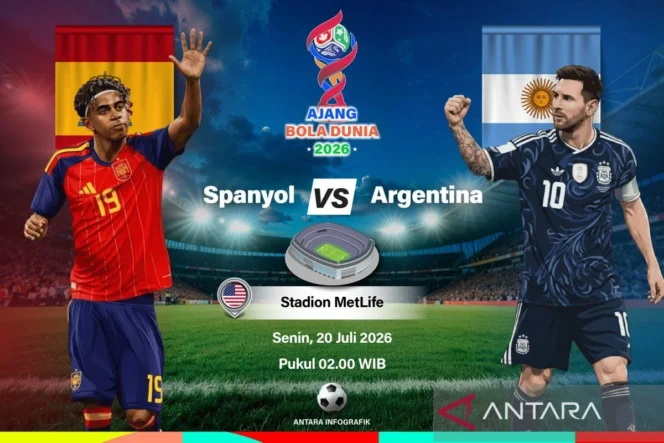 
					Pratinjau Spanyol vs Argentina: Pertarungan dua filosofi di puncak