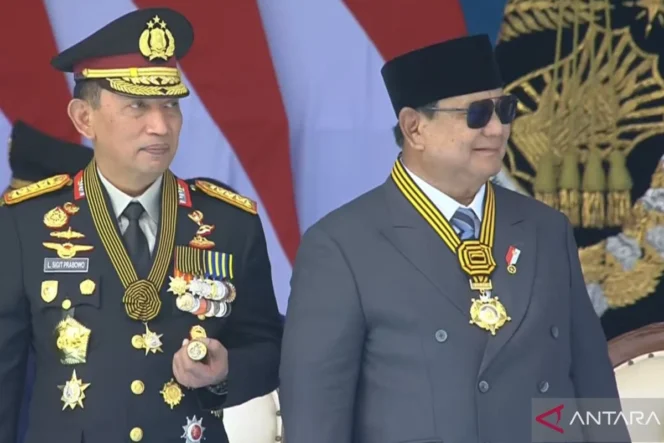 
					Presiden Prabowo Subianto Tegaskan Polri Harus Menjadi Pilar Demokrasi dan Pelindung Keadilan di Hari Bhayangkara ke-80