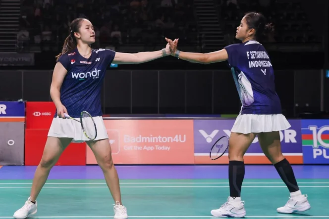 
					Rachel Allessya Rose dan Febi Setianingrum membawa pelajaran berharga dari China Open 2026 sebagai modal menatap debut Kejuaraan Dunia 2026 di India