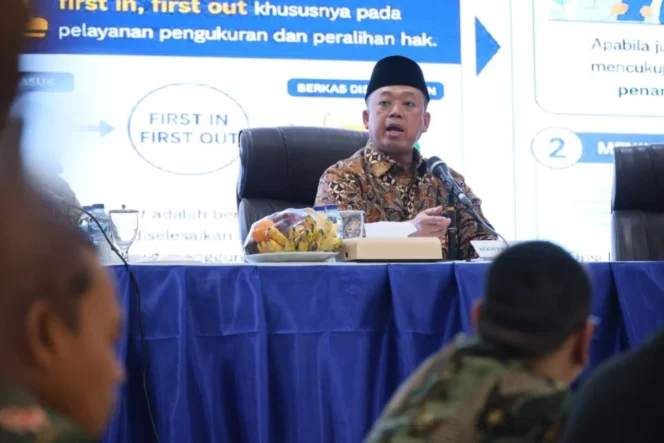
					Transformasi Pelayanan Publik: Menteri Nusron Wahid Dorong Reformasi Struktural dan Integritas di Lingkungan Kementerian ATR/BPN